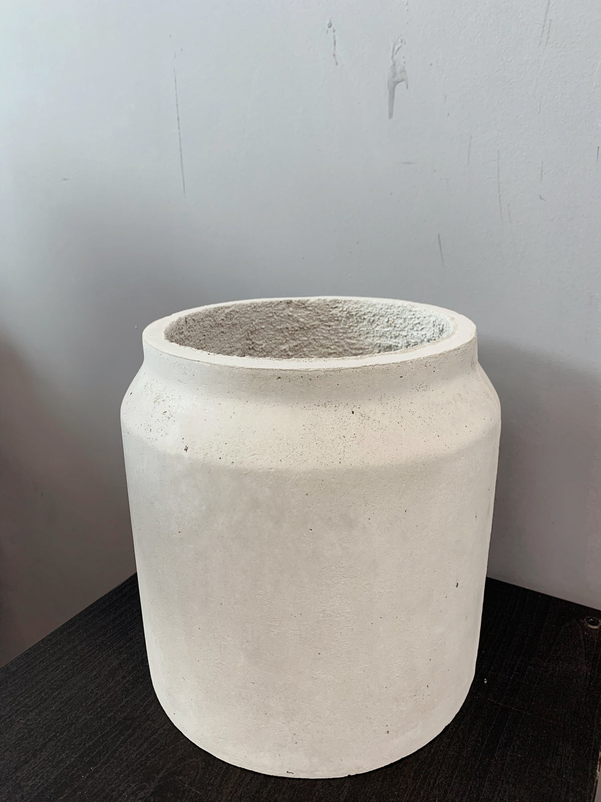 Concrete Large Cylinder Pot