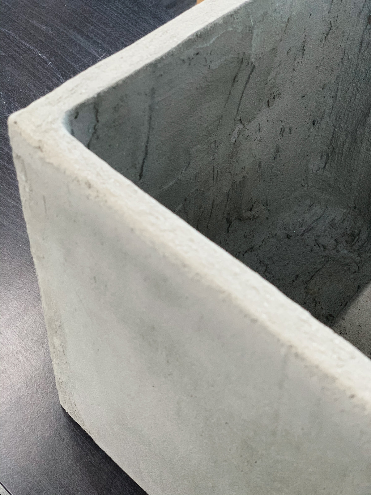 Concrete Large Cube Pot