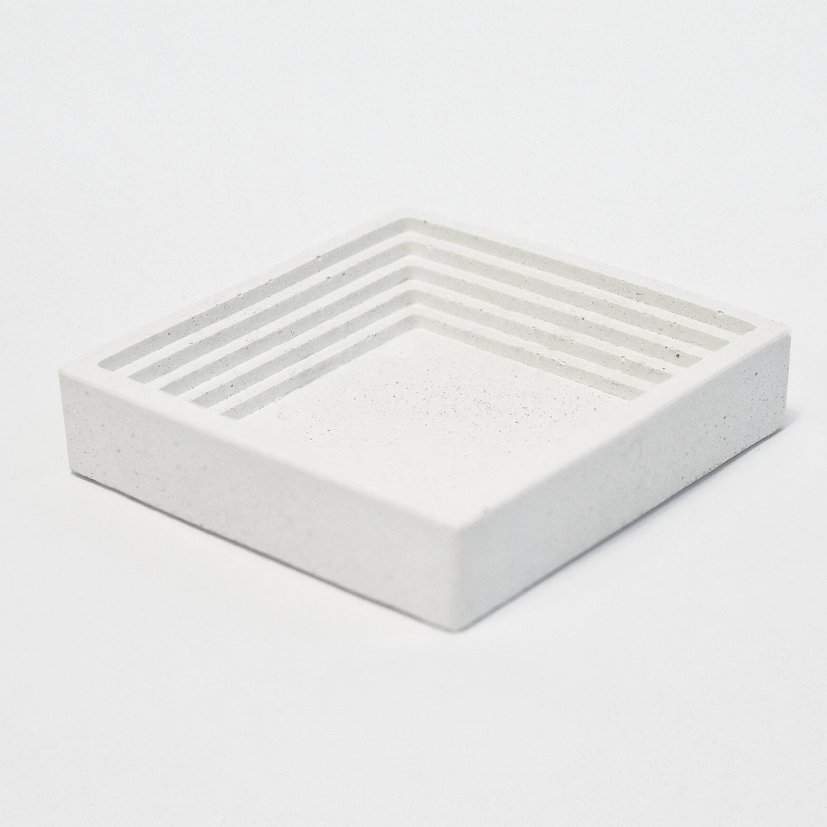 Concrete Charcoal Patterned Tray